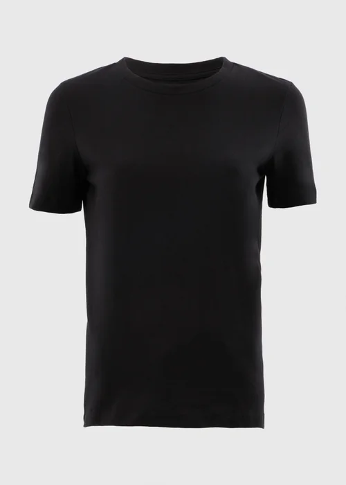 Black Crew Neck T-shirt - Size 10 Image 4