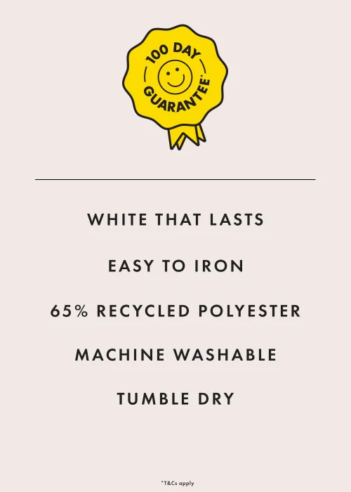 2 Pack Girls White Plus Fit School Blouses (6-16yrs) - Age 10 Years Image 3