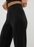 Souluxe Black Bootleg Jogging Bottoms - Small Image 2