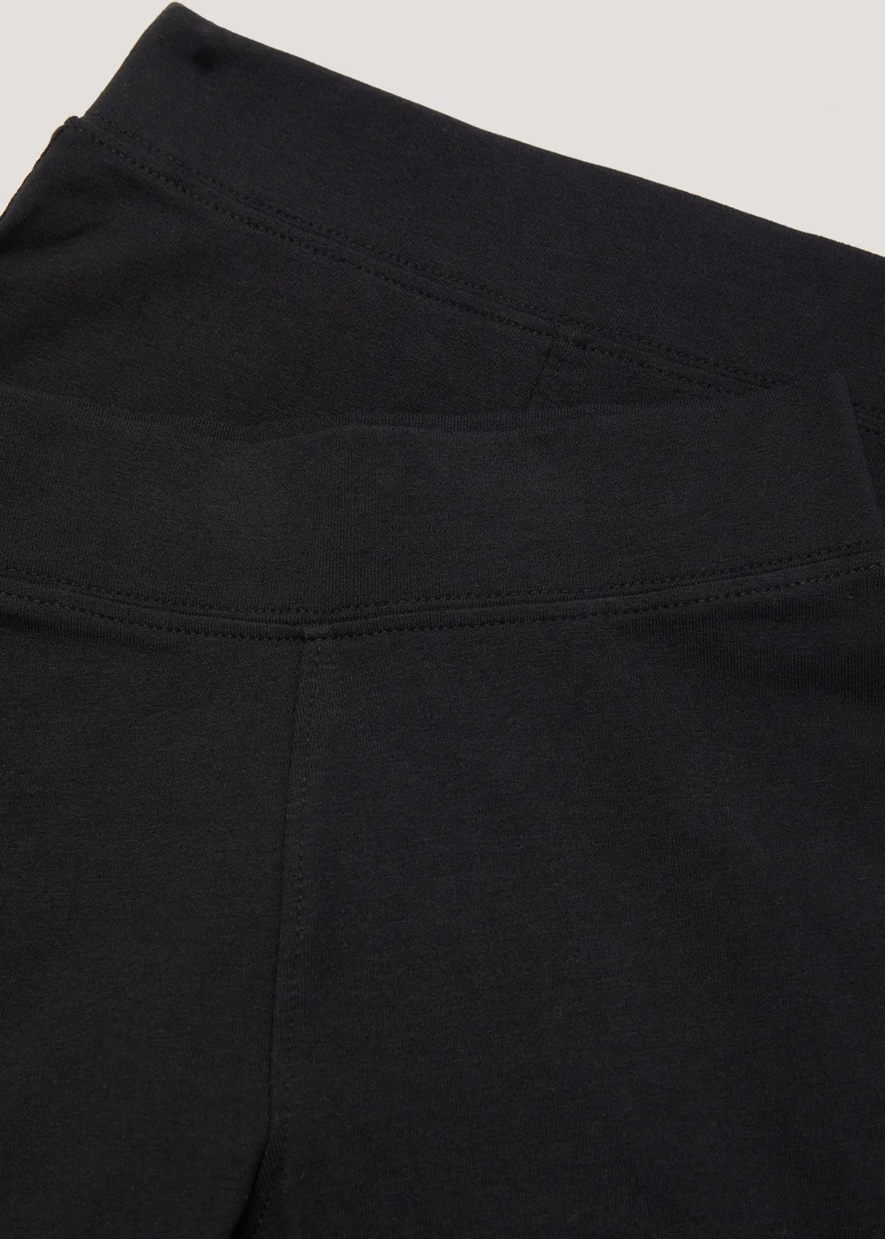 Boys 2 Pack Black Regular Fit Shorts (3-13yrs) - Age 4 Years Image 2