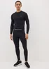 Souluxe Black Base Layer Leggings - Medium Image 1