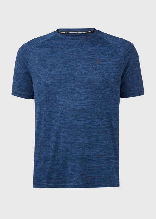 Souluxe Navy Basic 2 Tone T-Shirt - Extra small Image 4