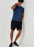 Souluxe Navy Basic 2 Tone T-Shirt - Extra small Image 3