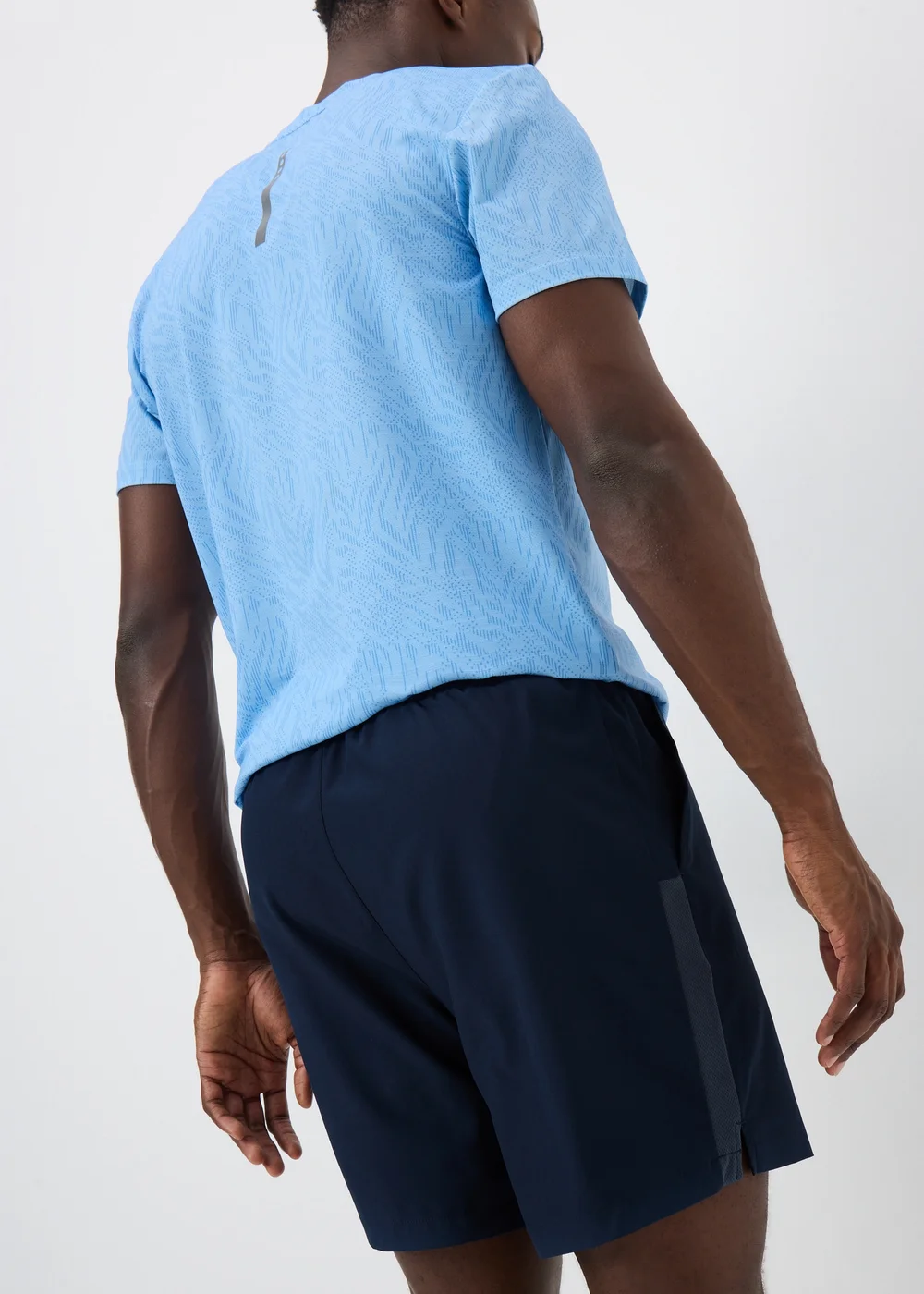 Souluxe Navy Sports Shorts - Extra small Image 2