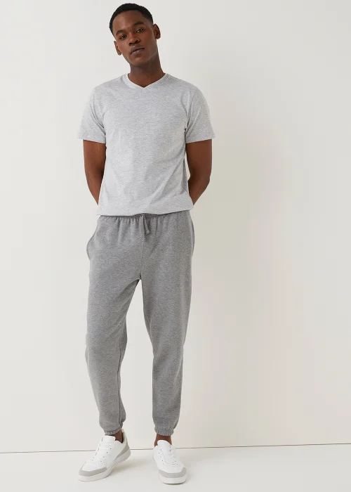 Grey Essential V-Neck T-Shirt - Extra small Image 2