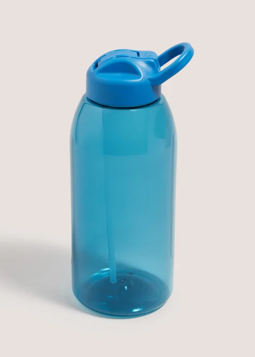 Blue Gym Water Bottle Image 1
