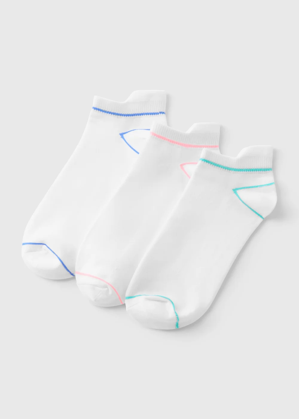 3 Pack Trainer Socks - One Size Image 1