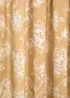 Dreams & Drapes Design Mishka Gold Pencil Pleat Curtains With Tie-Backs - 66W X 72D (168x183cm) Image 3