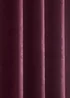 Fusion Strata Dim out Woven Purple Eyelet Curtains - 46W X 72D (117x183cm) Image 3