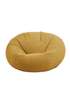 rucomfy Jumbo Cord Goliath Mustard Beanbag - One Size Image 2