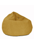 rucomfy Jumbo Cord Slouchbag Mustard Beanbag - One Size Image 4