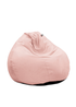 rucomfy Velvet Slouchbag Pink Beanbag - One Size Image 3