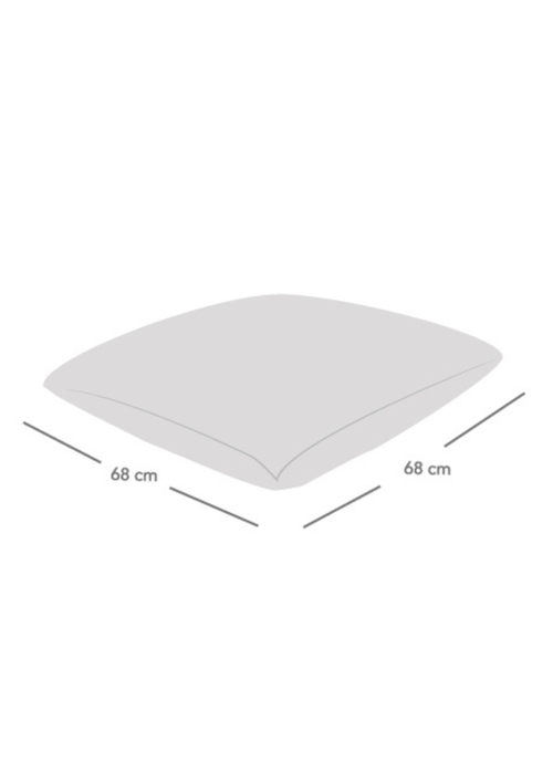 rucomfy Jumbo Cord Floor Cushion Teal Beanbag - One Size Image 4