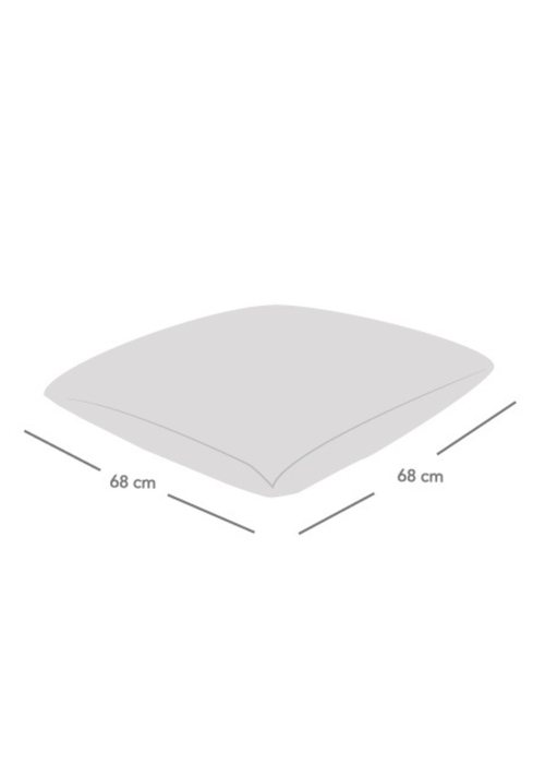 rucomfy Jumbo Cord Floor Cushion Mustard Beanbag - One Size Image 4