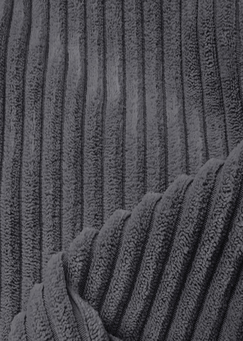 rucomfy Jumbo Cord Kids Slouchbag Slate Grey Beanbag - One Size Image 4