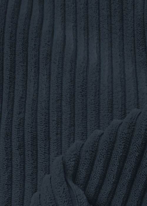 rucomfy Jumbo Cord Kids Slouchbag Navy Beanbag - One Size Image 3