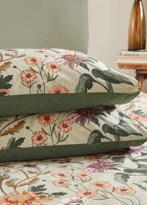 Wylder Wallflower Botanical Duvet Cover Set - Single Image 3