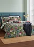 Wylder Blue Floral Hidcote Manor Botanical Duvet Cover Set - Single Image 1
