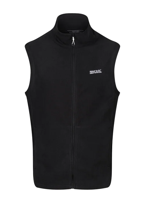 Regatta Black Black Men's Tobias II Anti-Pill Symmetry Bodywarmer - L Image 5