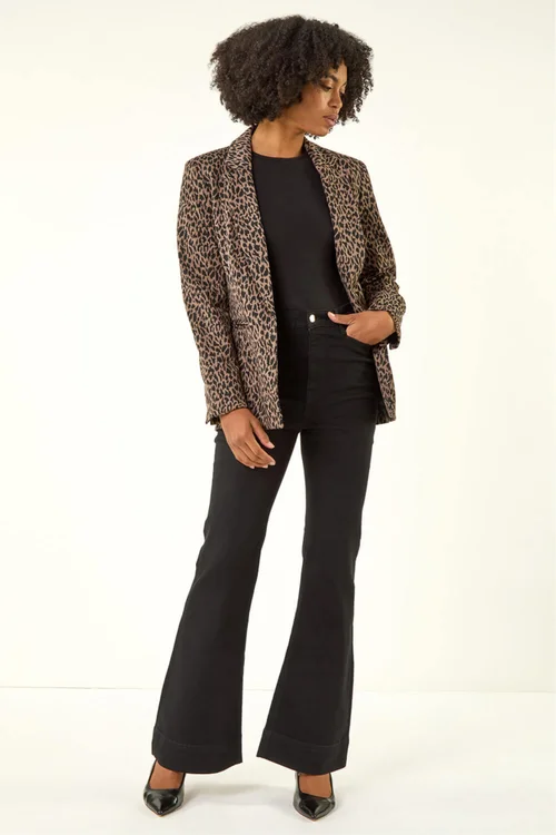 Roman Animal Print Stretch Jacket - 18 Image 2