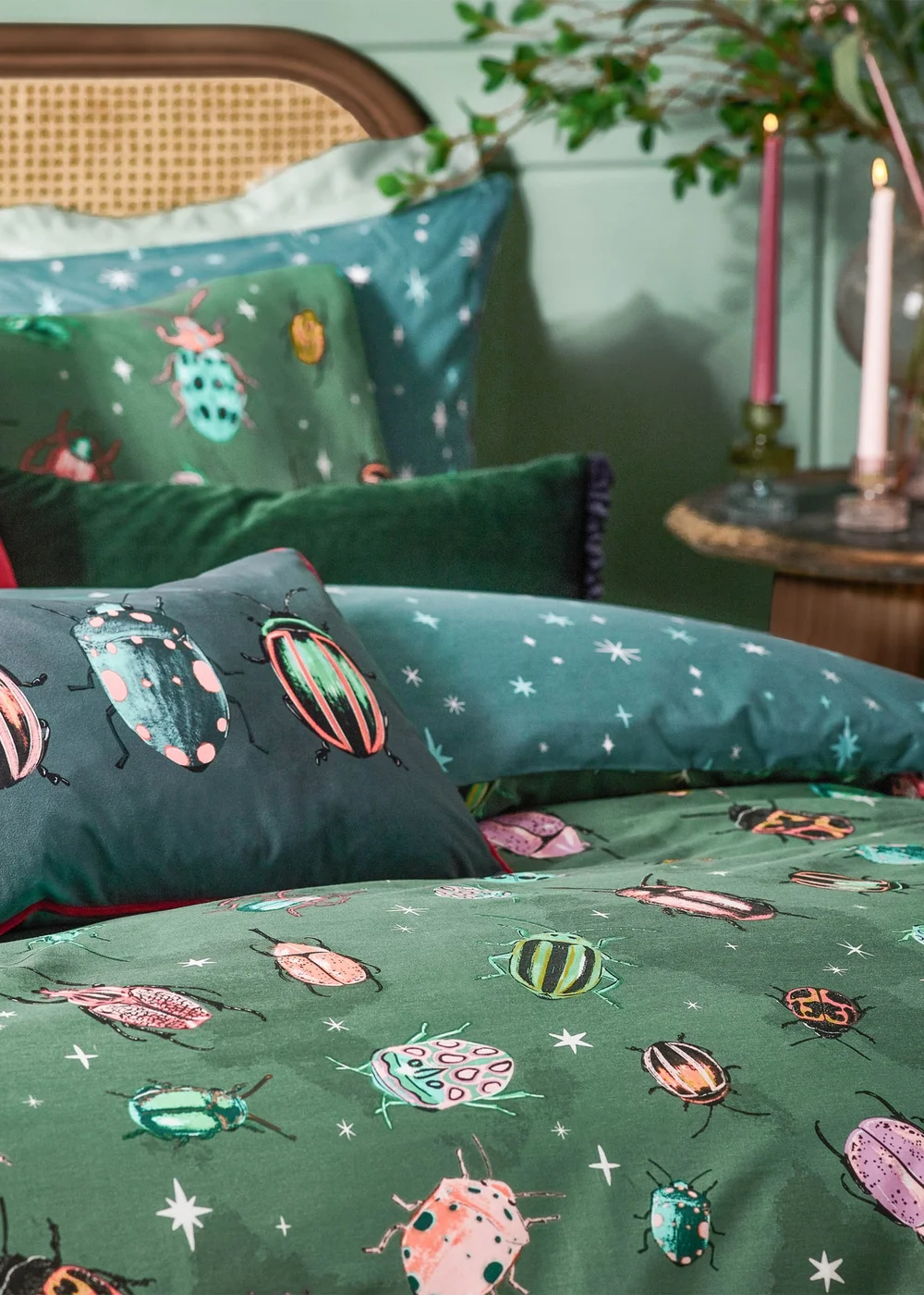 furn. Beetalis Insect Duvet Cover Set - Single Image 2