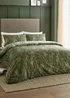 Wylder Forest Green Albus Heritage Duvet Cover Set - Single Image 5