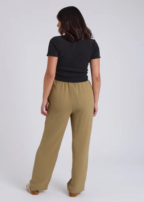 Urban Bliss Khaki Wide Leg Pant - 8 Image 3