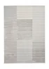 Think Rugs Apollo Ivory Modern Linear Rug - 80 x 150 Image 2