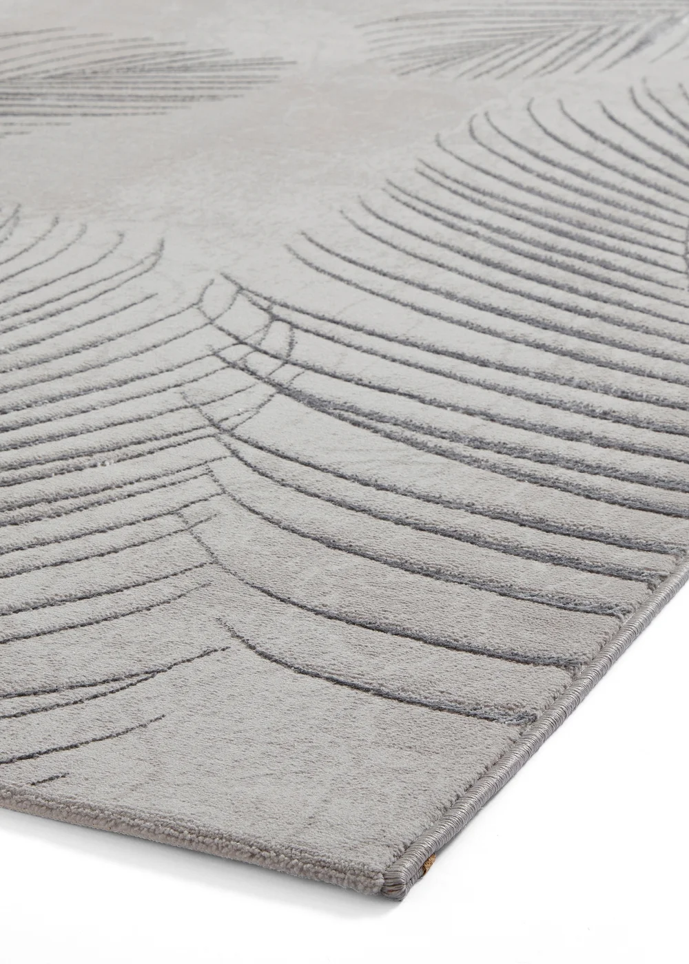 Think Rugs Creation Grey Botanical Rug - 120 x 170 Image 4