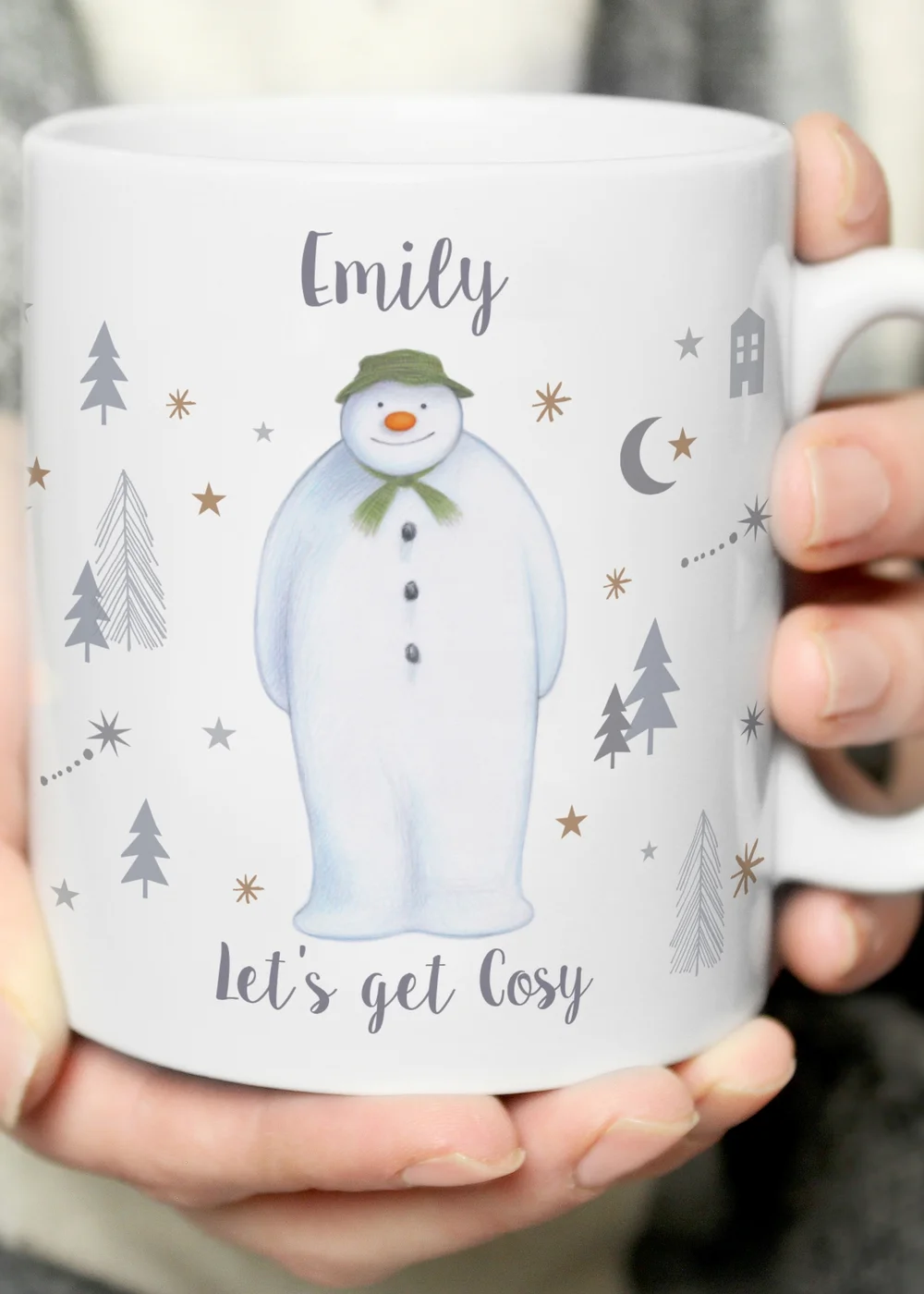 Personalised Memento Company White The Snowman Magical Adventure Mug - One Size Image 2