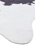 Think Rugs Faux Cow Print Black/White Rug - 130 x 155 Image 4