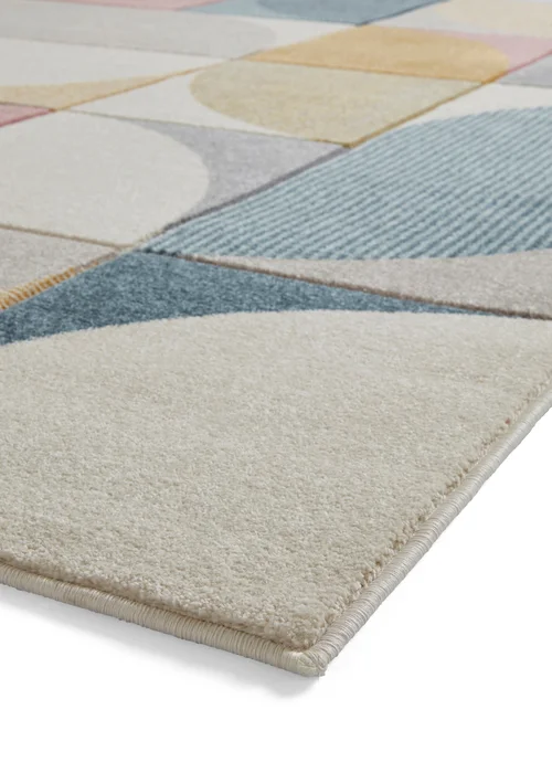 Think Rugs Matrix Multi Modern Geo Rug - 80 x 150 Image 4