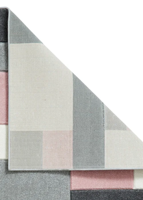Think Rugs Matrix Pink Geometric Rug - 120 x 170 Image 3