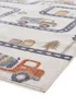 Think Rugs Vida Kids Map Washable Rug - 80 x 150 Image 4
