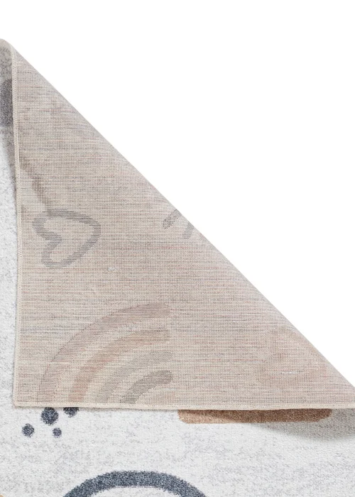 Think Rugs Vida Kids Rainbow Sun Washable Rug - 80 x 150 Image 3
