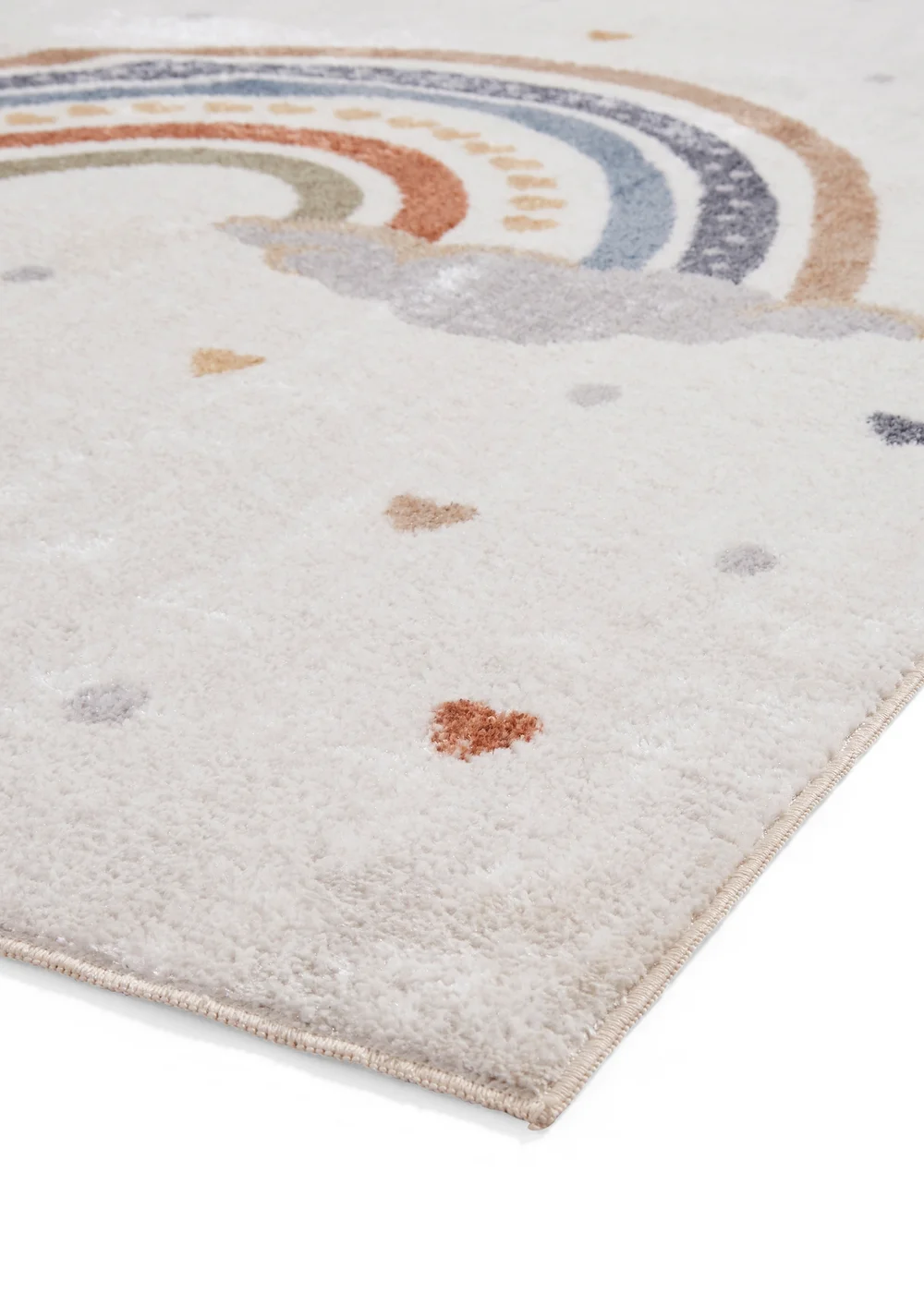 Think Rugs Vida Kids Rainbow Washable Rug - 80 x 150 Image 4