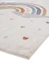 Think Rugs Vida Kids Rainbow Washable Rug - 80 x 150 Image 4