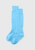 Boys Blue Football Socks (Younger 6-Older 6.5) - Sizes 6 - 8.5 Image 1