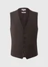 Taylor & Wright Menton Brown Twill Waistcoat - XXL Image 5