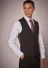 Taylor & Wright Menton Brown Twill Waistcoat - XXL Image 3