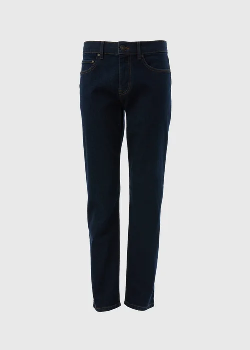 Indigo Straight Fit Jeans - 30 Waist Regular Image 4