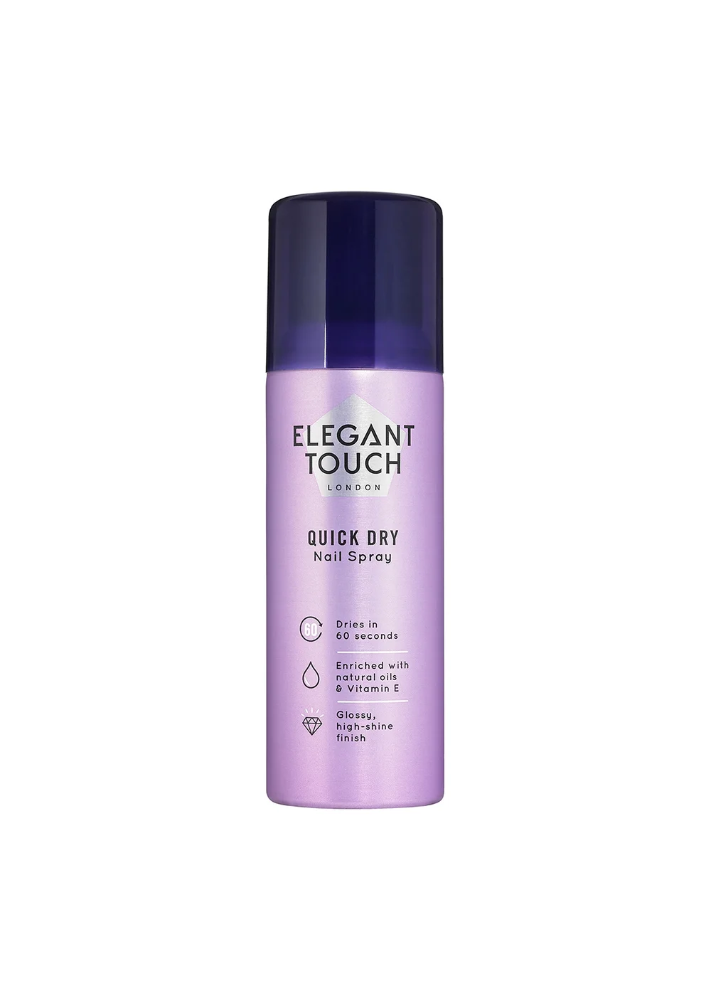 Elegant Touch Rapid Nail Dry Spray (125ml) - One Size Image 1