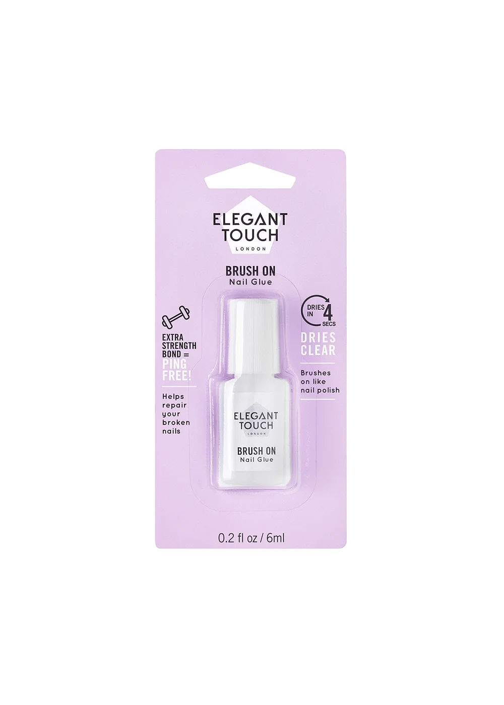 Elegant Touch Brush Glue (6ml) - One Size Image 1