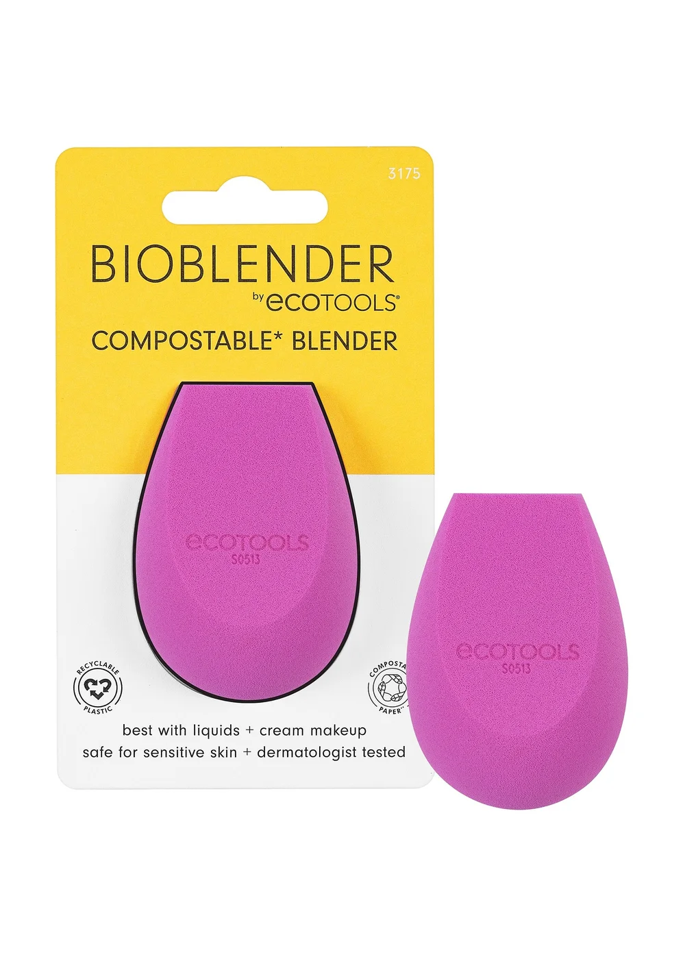 Eco Tools Bio Blender Brush - One Size Image 1