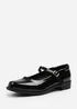 Where's That From Black Kingston Wide Fit Low Heel Loafers - Size 9 Image 2