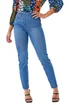 Roman Denim Blue Petite Stretch Denim Elastic Waist Jegging - 10 Image 1
