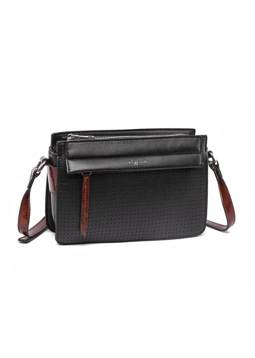 Raffaella Black Thin Cross Body Bag - One Size Image 1