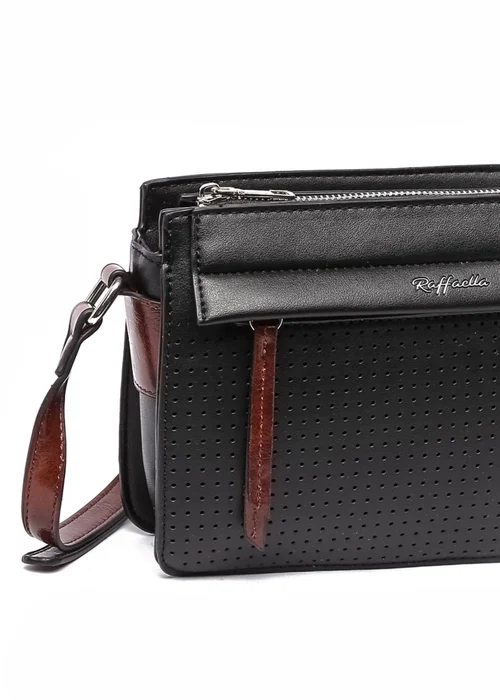 Raffaella Black Thin Cross Body Bag - One Size Image 2