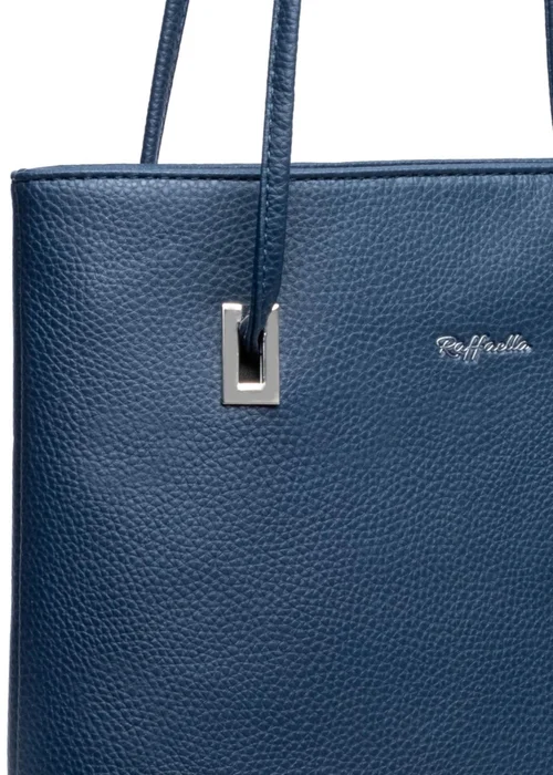 Raffaella Navy Slim Tote Shoulder Bag - One Size Image 2