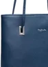 Raffaella Navy Slim Tote Shoulder Bag - One Size Image 2